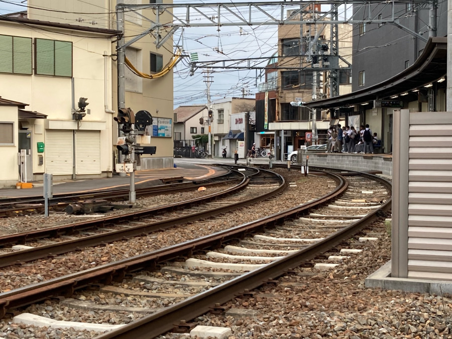 京都唯一の路面電車