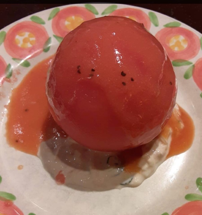冷製トマトのオードブル