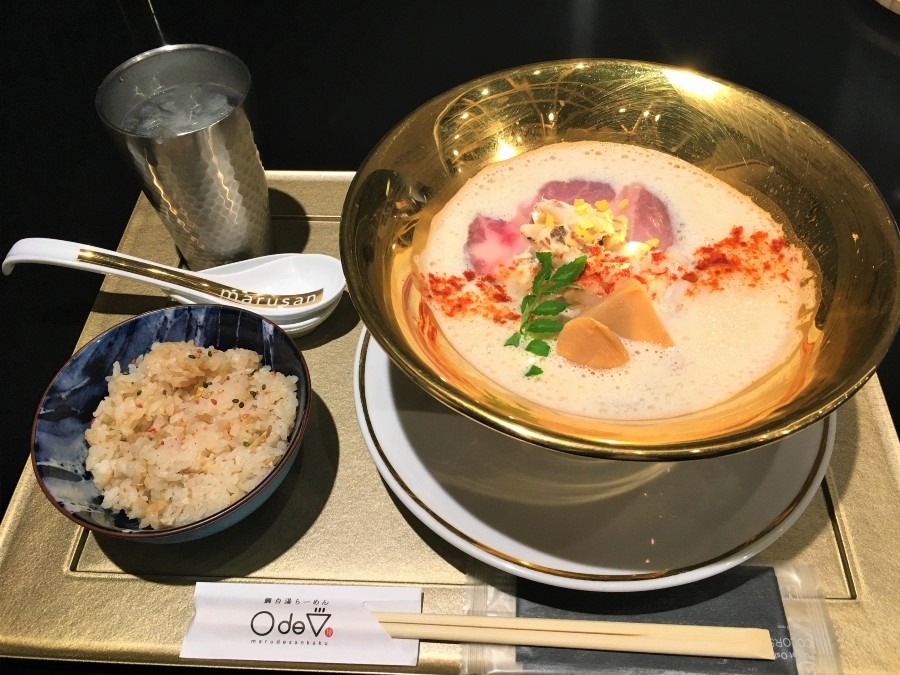 新大阪ラーメン🍜　鯛白湯らーめん○de▽