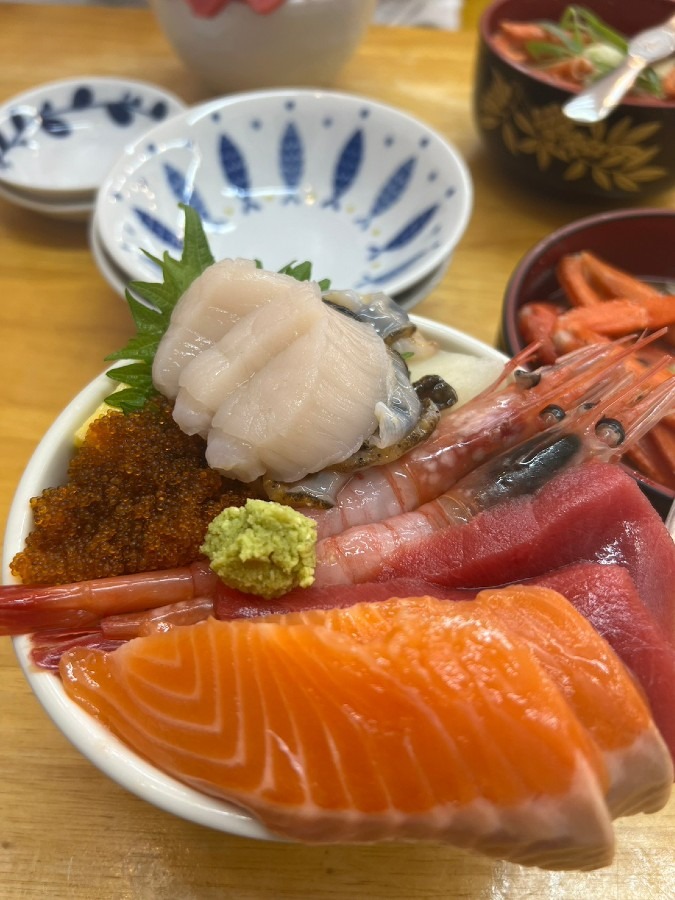 北海道グルメ　海鮮丼！